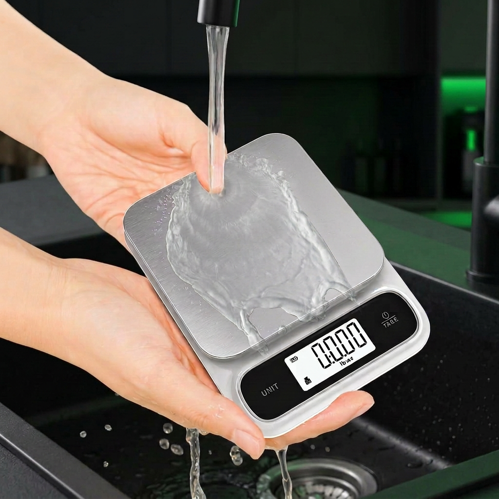 Rechargeable Digital Kitchen Scales – 0.1 g Increments, 5 kg