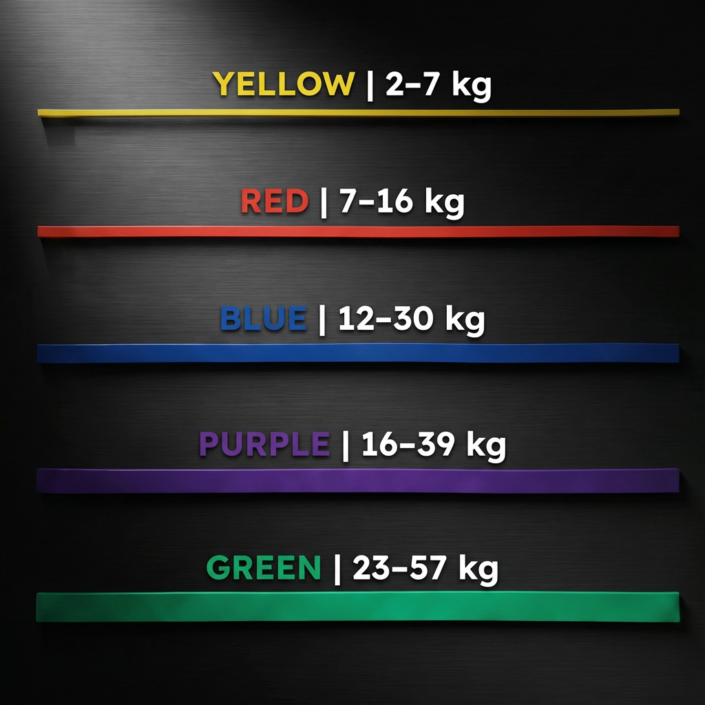 Pull-Up Resistance Bands Set – 5 Progressive Levels